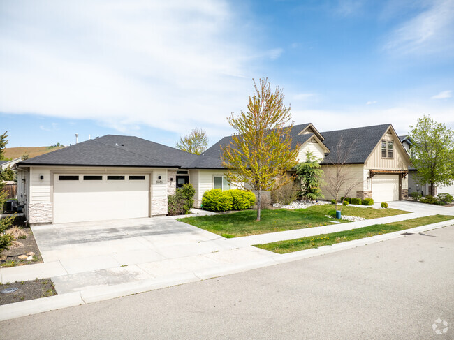 You can find modern and traditional style homes in Collister.