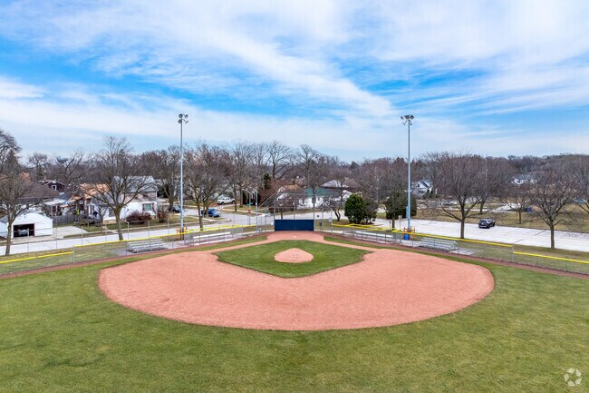 Little League games are palyed at Reservoir Park in Conrad Gardens.
