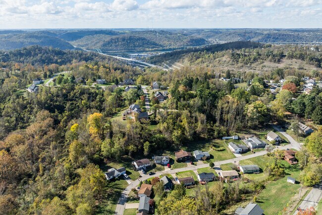 Densely packed lots along winding roads and cul-de-sacs make up much of the community traffic in Bethlehem.