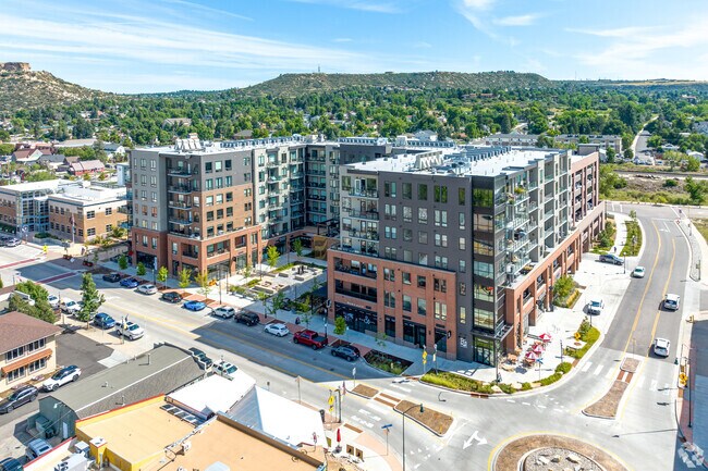 Newly built condos are popping up throughout in Downtown Castle Rock.