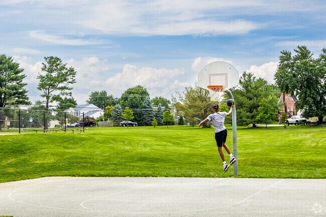 Need a new spot to run basketball drills? Columbia Pike Park is the place for you.