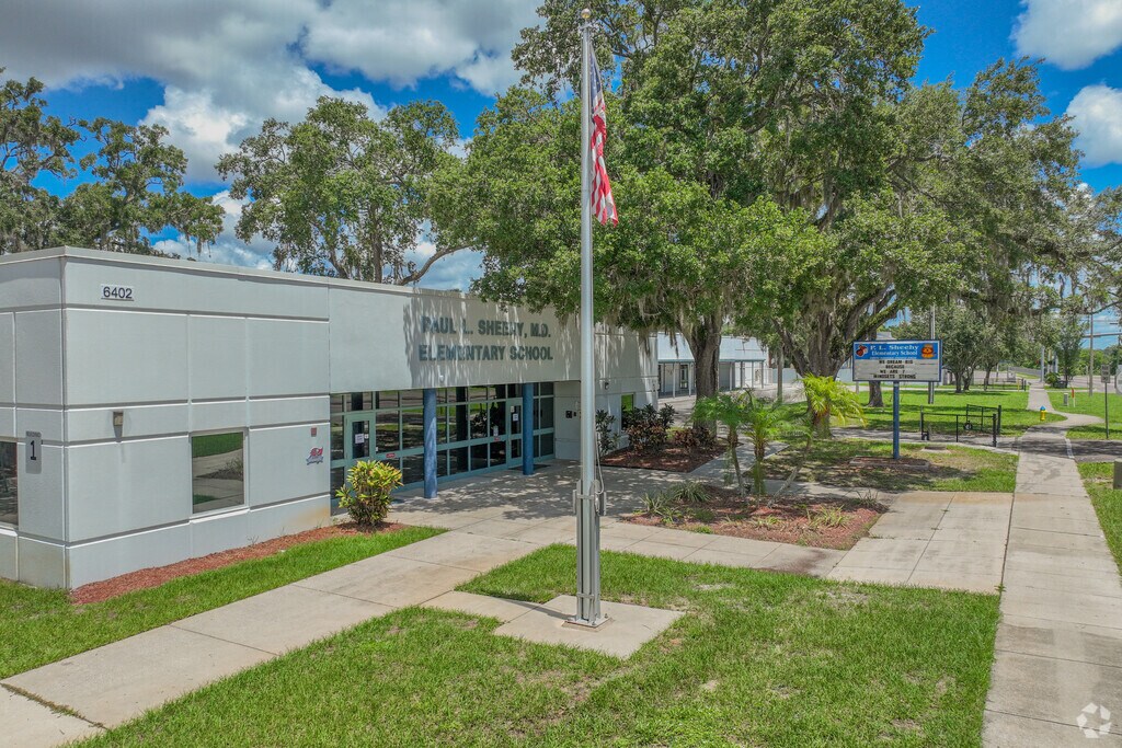 Sheehy Elementary School welcomes East Tampa kids to learn and grow.