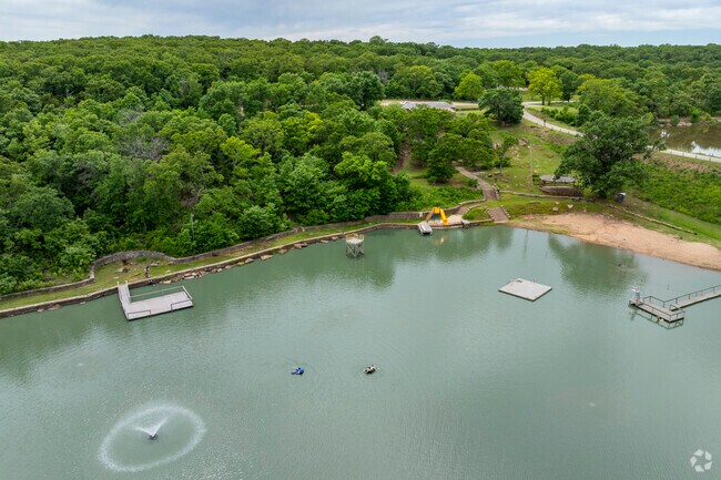 The Central Pawnee Bathhouse is a local waterpark that is enjoyed by everyone.