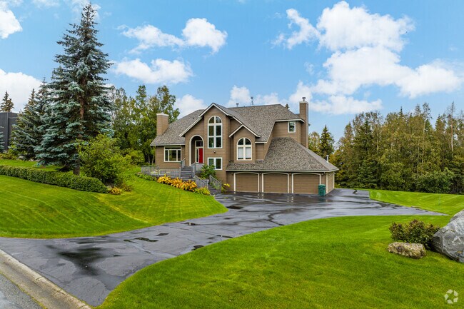 Luxury homes in Huffman-O'Malley are often owned by snowbirds.