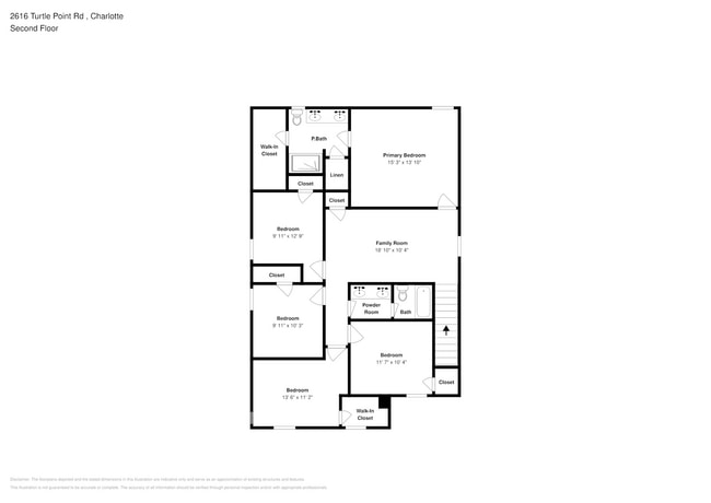 2616 Turtle Point Rd, Charlotte, NC 28262 - photo 3