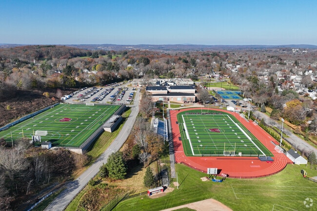 Westborough High School provides education to teens in the neighborhood of Central Westborough.