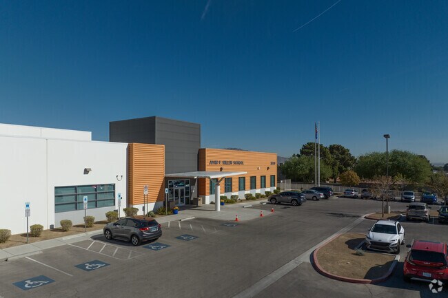 The student population of John F. Miller School is 130.