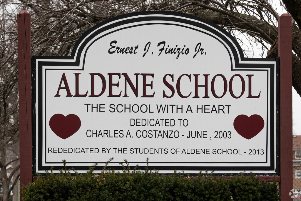 The Finizio Aldene School is for students in grades PK through 5.