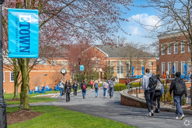 Elizabethtown College is a private institution that was founded in 1899 and has 1,700 students.