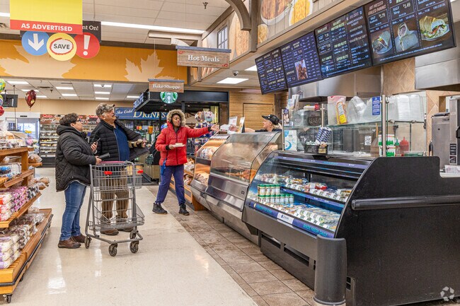 Martin's Super Market offers Rieth Park residents fresh produce and deli meats.