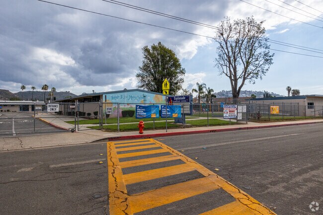 Enter the crosswalk to success at Esplanade Elementary School.