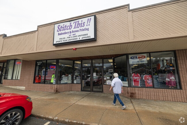 Stop by Stitch This Embroidery and Screen Printing to promote your business.