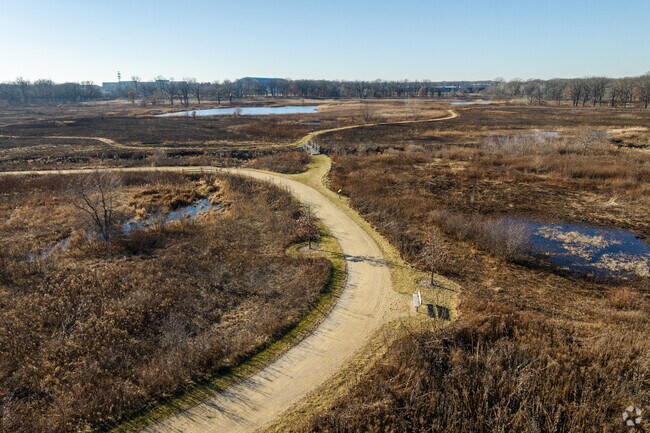 Lake Forest residents enjoy ample recreational space at Middlefork Savanna Forest Preserve.