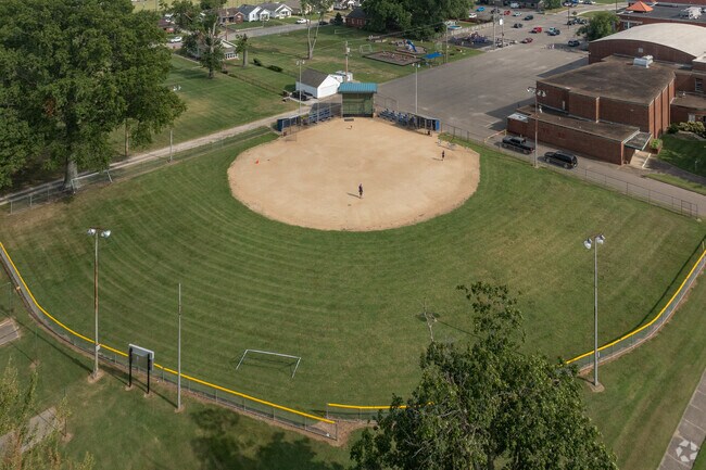St. Benedict Cathedral School has a sports field on its campus.