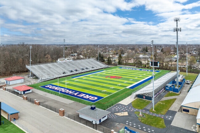 Grove City High School is rated B-minus by Niche.