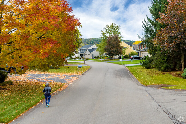 Although the Fremont Hills neighborhood doesn't have sidewalks, it is still an active community.