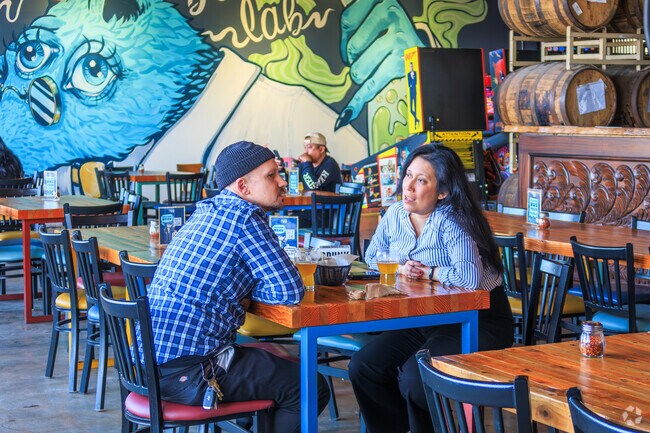 Have a great beer brewed on the premises at Long Beach Beer Lab.