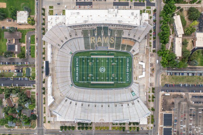 Colorado State University is home to the Rams.