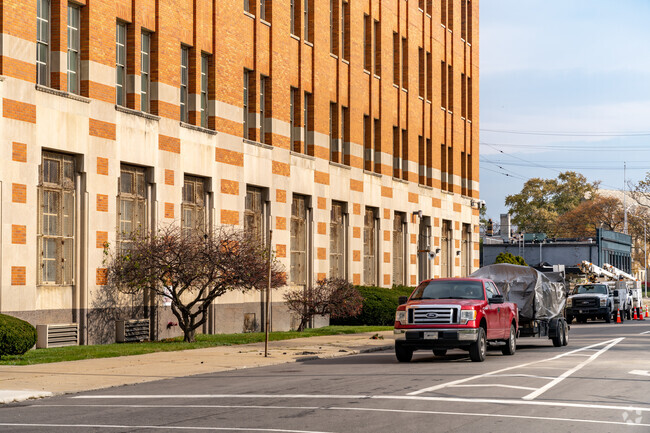 Historic buildings are being renovated throughout Detroit's Franklin neighborhood.