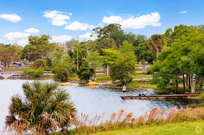 Angling adventures at Okeeheelee Park's serene pier.