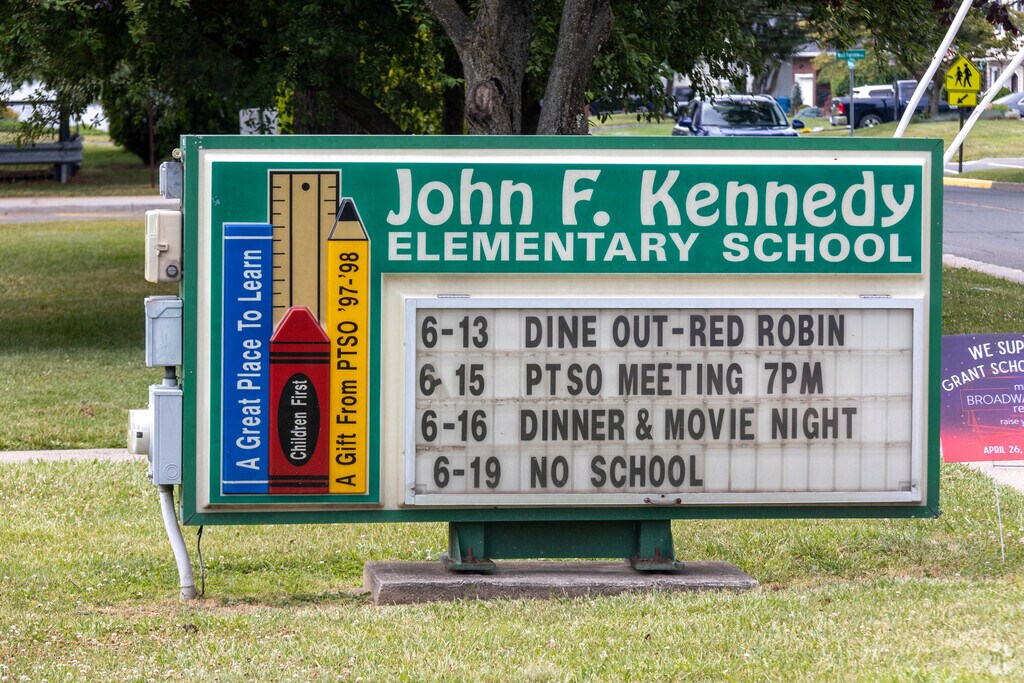 South Plainfield's John F. Kennedy Elementary School is home to over 295 students.