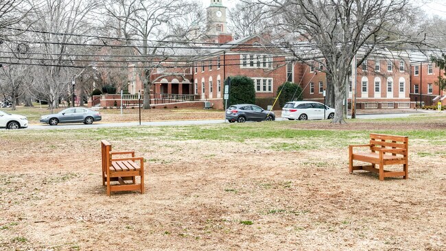 Town Green, in the heart of Downtown Davidson is home to most town events.