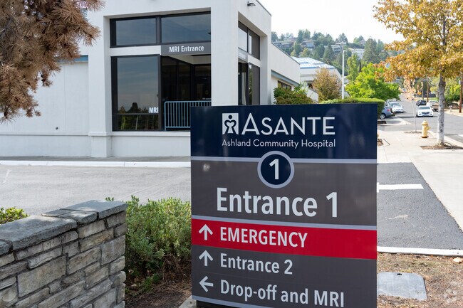 Northwest Ashland residents receive health care at Asante Ashland Community Hospital.
