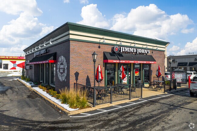 Residents stop by Jimmy John's for lunch in Brookhollow.
