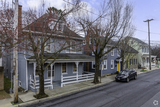 Lititz has a wide selection of styles of homes, often adjacent to each other.