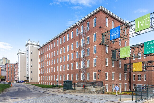 There are several condo's and housing options in the historic Boott Mills in downtown Lowell, MA