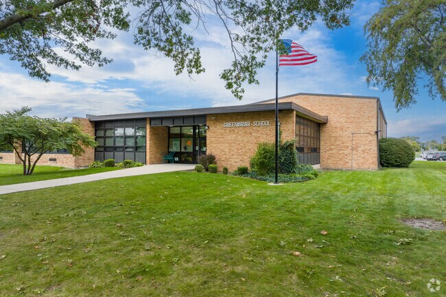 Greenbriar Public Elementary & Middle School serves grades K through 8.