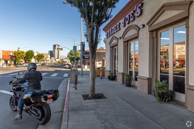 Trader Joe's is one of a few grocery store options for locals.