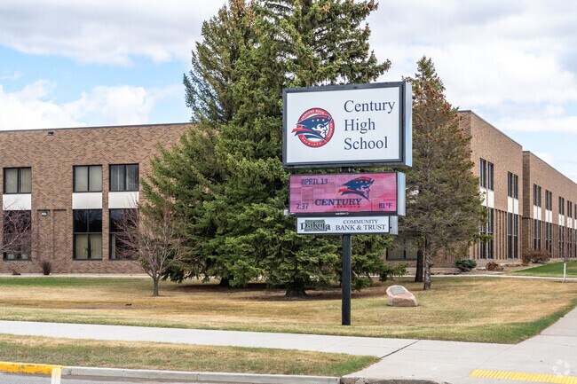 Century High School is rated the best public high school in North Dakota according to Niche.