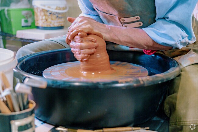 Locals can visit Tip Top Pottery to create some unique art in White River Junction.