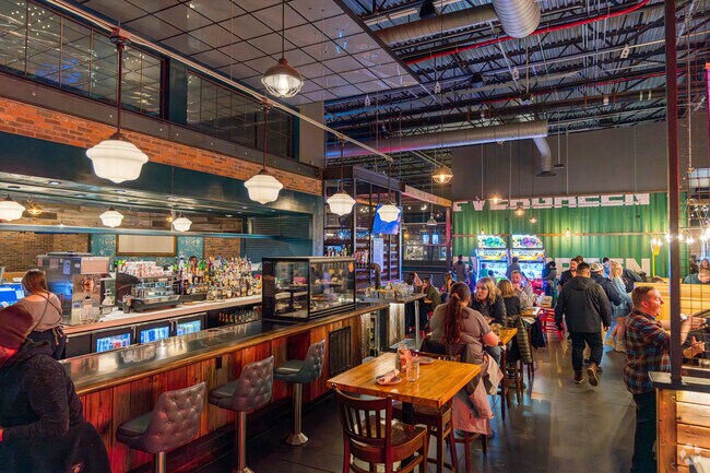 Cedarhurst residents can enjoy the Punch Bowl Social for food and drinks.