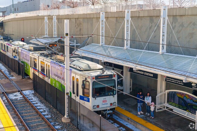 Colorado Station is the closest RTD station in University Park.
