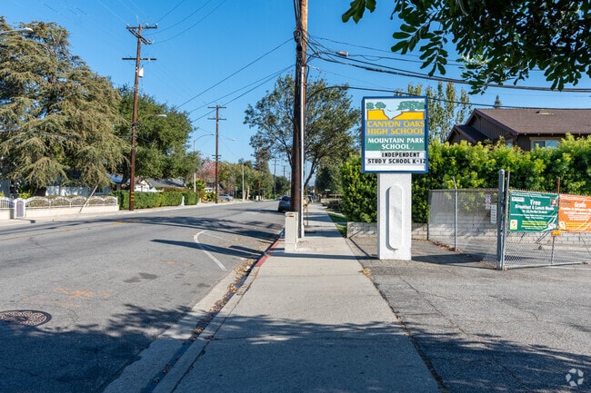 Enter Mountain Park School and check out whats going on with daily updates on their sign.