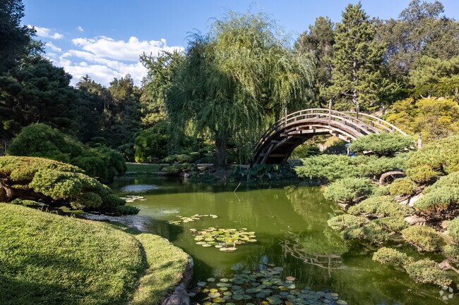 San Pasqual residents can enjoy a ponds as a modern Monet painting come to life.