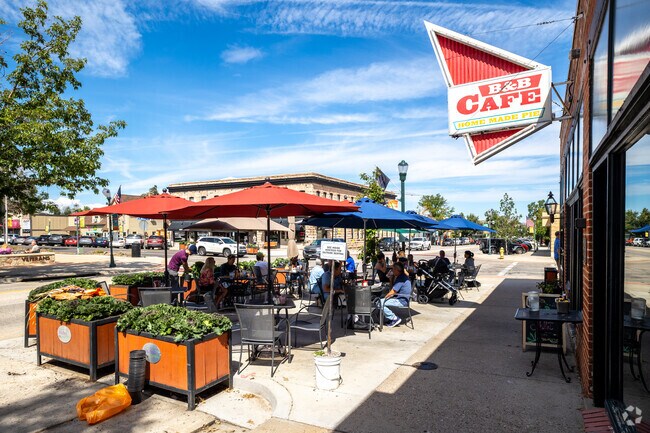 There are plenty of places to eat near and around Red Hawk neighborhood.