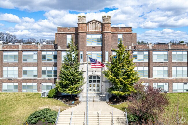 Haddon Heights High has a B plus from niche.