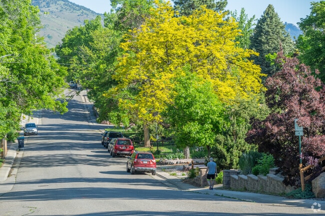 Welchs can enjoy walks along the tree-lined sidewalks that offer plenty of shade.