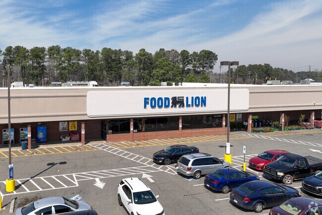 Butner locals enjoy grocery shopping at the local Food Lion.