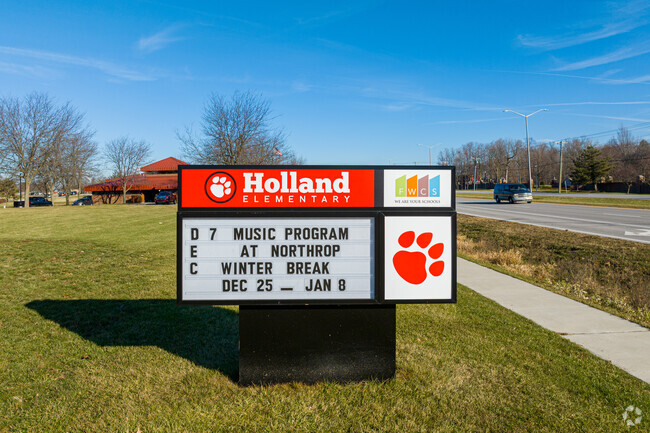 Fort Wayne's Holland Elementary School receives an Overall Niche Grade of B.