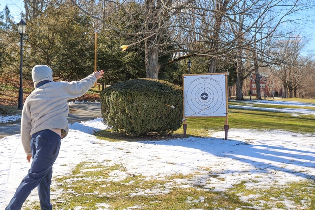 Archery ranges add a unique outdoor option in Southern Andover’s local parks.