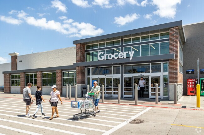 Walmart is a short 3-mile drive east from Adkins Crossing on State Highway 9.