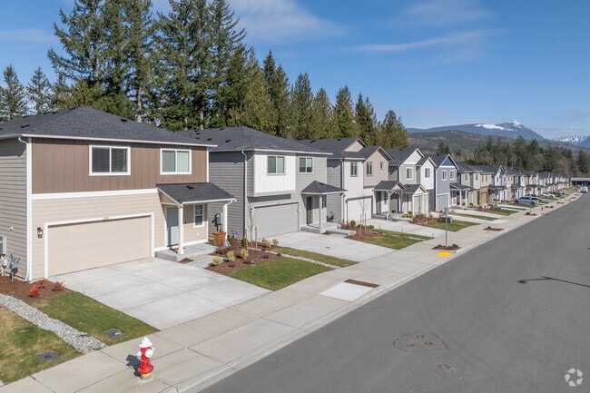 Enjoy mountain views in one of these newly constructed homes in Startup.