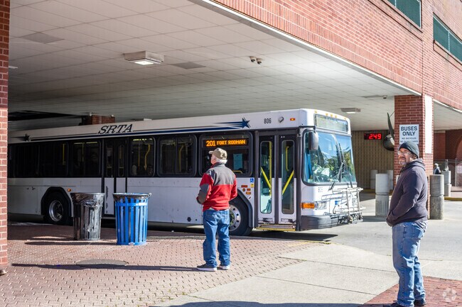The SRTA Public Bus is a convenient option for North Fairhaven residents.