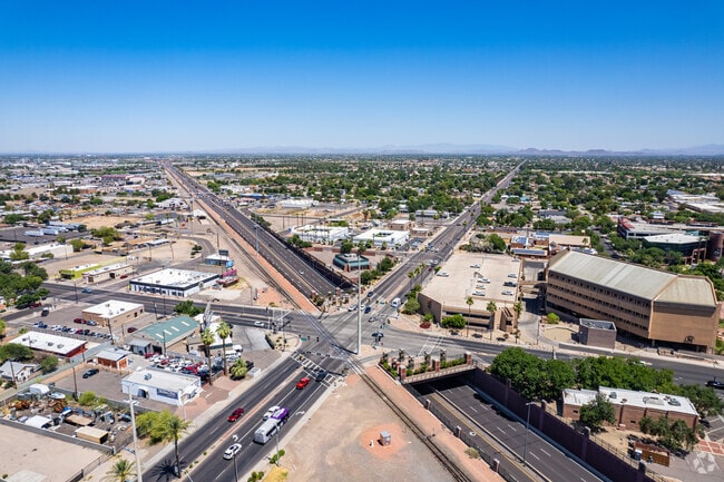Glendale offers a more suburban feel than the fast-paced, urban Phoenix.