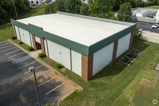 Athletic building at the Huntsville Christian Academy in Huntsville Alabama.