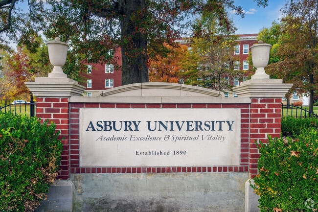 Asbury University was established over a century ago in Wilmore.